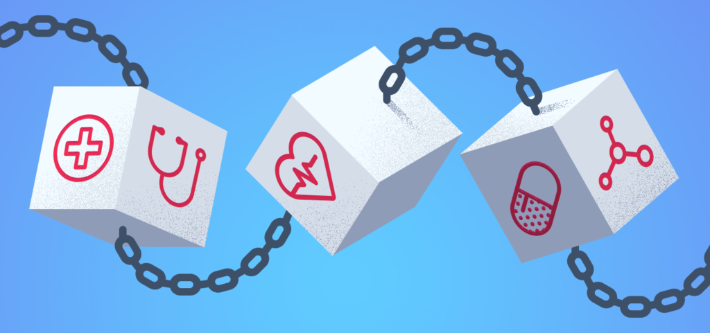 Gesundheitswesen auf der Blockchain
